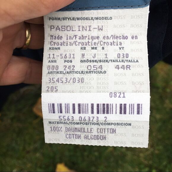 Hugo Boos Men’s Jacket   - Picture 10 of 11